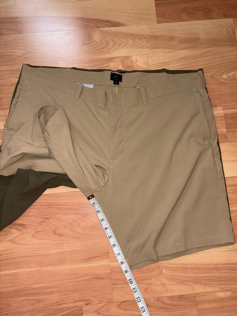 J. Crew Lot Of 2  9” Tech Shorts Green/Khaki Size 42” XXL Preppy  Casual Golf